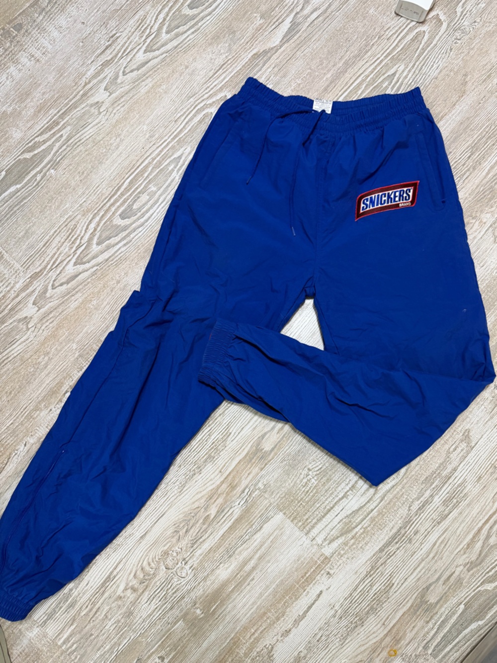 Vintage Snickers track pants with Logo Patch